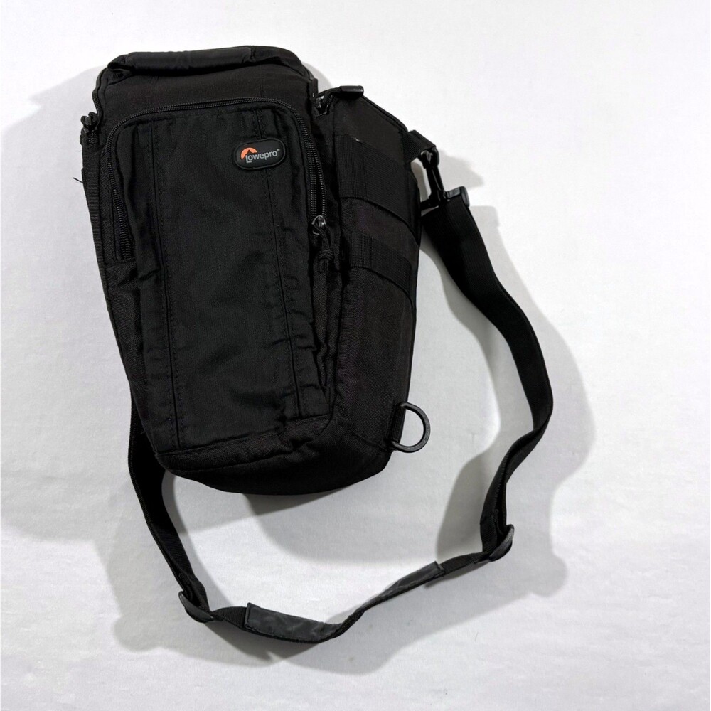 Lowepro Toploader Zoom 55 AW Shoulder Camera Bag Black w Strap All Weather